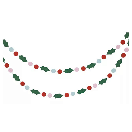 Varal Decorativo Natalino 1Un