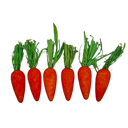 Mini Cenourinhas Decorativas Páscoa 6Un