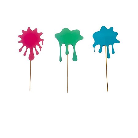 Topo De Bolo Slime Allegra-UNIDADE