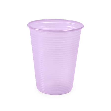 Copo Descartável BioDegradável 200ml Lilás Candy 50Un