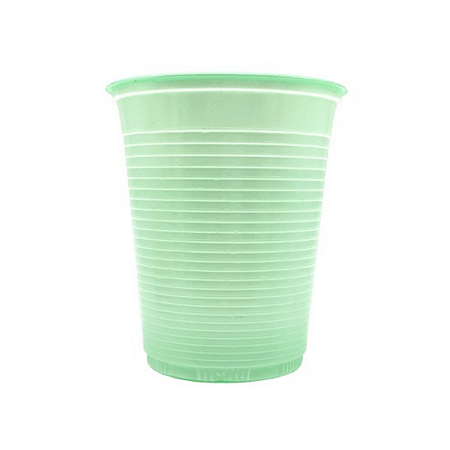 Copo Descartável BioDegradável 200ml Verde Candy 50Un