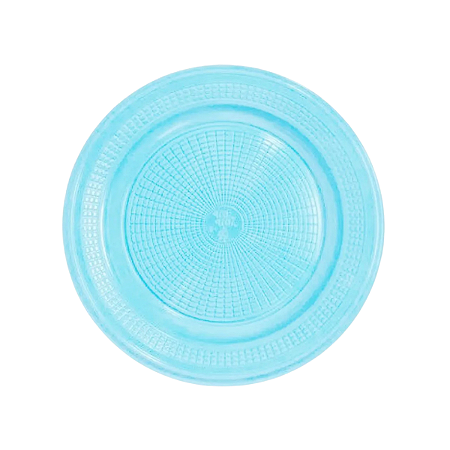 Prato Descartável BioDegradável 15cm Azul Candy 10Un