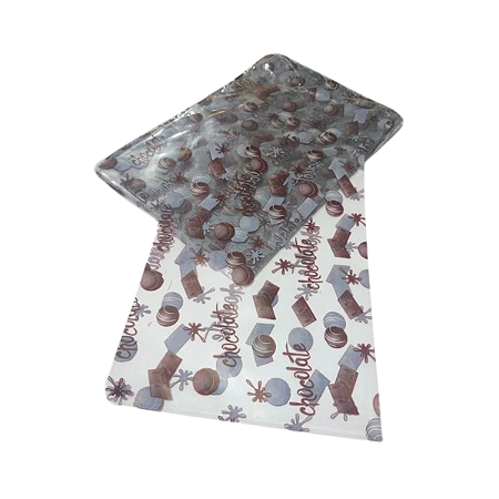 Saco Transparente Chocolate 10X15cm 50Un