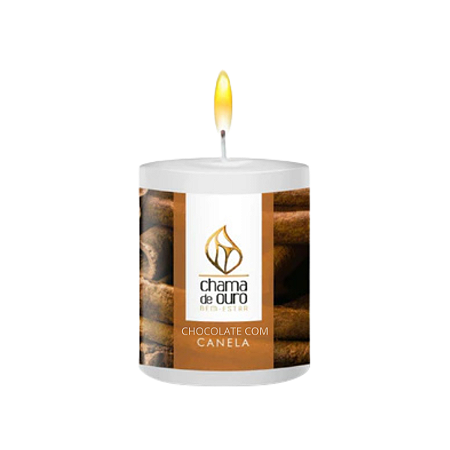 Vela Perfumada Chocolate com Canela 90G 1Un
