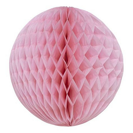 Globo Colmeia de papel tamanho GG 35cm Rosa Tutti Frutti 1Un
