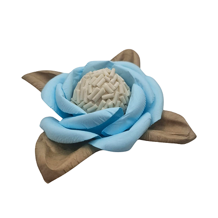 Forminha P/ Doces Camelia Azul Bebe 24Un
