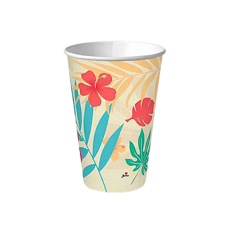 Copo Papel Tropical Pool Party 180Ml 8Un