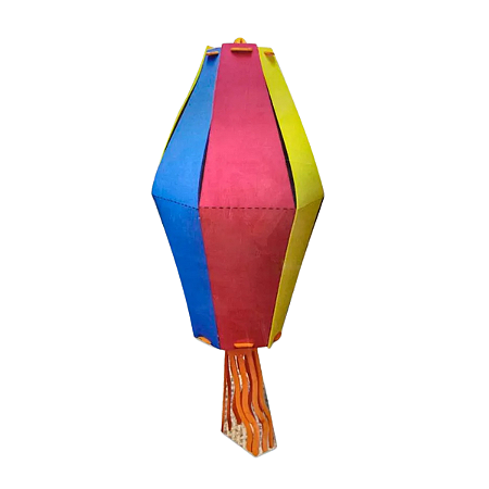 Enfeite Decorativo 3D Balão EVA Festa Junina Arraiá 50cm 1Un