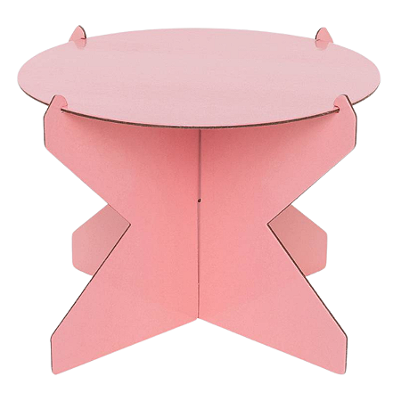 Boleira M - Rosa Flamingo  20cm diametro / 15cm altura