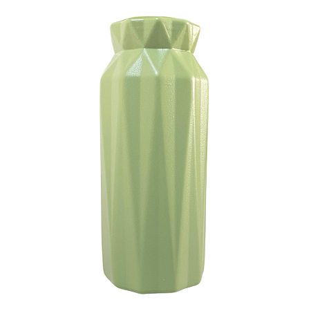 Vaso Decorativo Glam Verde Eucalipto 15cm 1Un