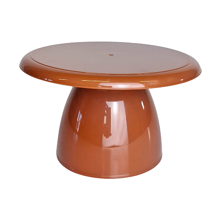 Boleira Cogumelo Pequena Marrom 18x10,5cm 1Un