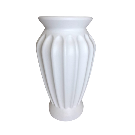 Vaso Decorativo Imperial Branco 24cm