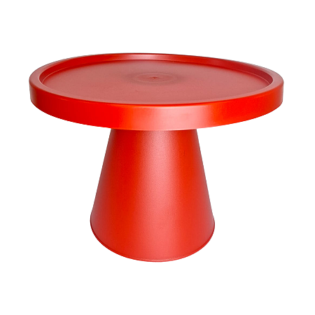 Boleira Cone Grande Vermelho 28x20cm 1Un