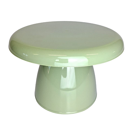 Boleira Cogumelo Grande Verde Eucalipto 24x15cm 1Un