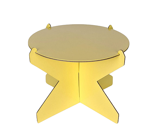 Boleira M - Amarelo Manteiga 20cm de diâmetro /15cm de altura