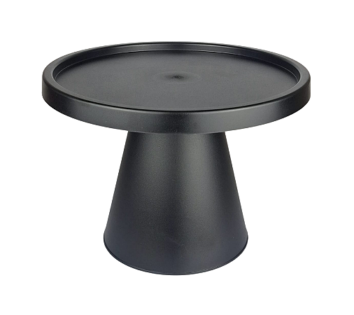 Boleira Cone Grande Preta 28x20cm 1Un