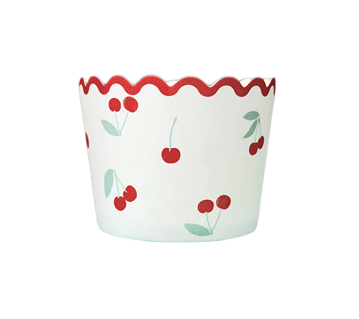 Forminhas para Cupcake Forneaveis Cerejinhas 20Un