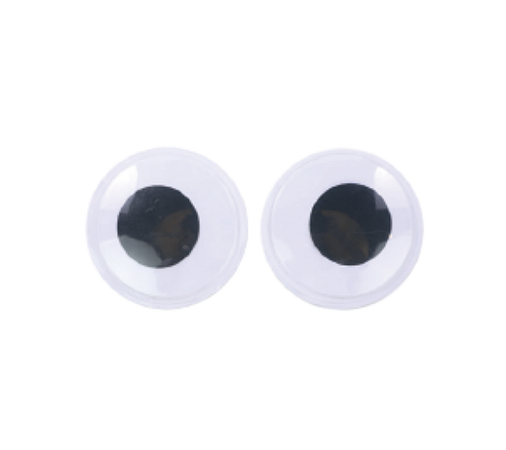 Enfeite Decorativo Par de Olhos Fantasma Halloween 1Un
