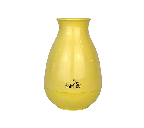 Vaso Cogumelo  Amarelo Butter 1Un