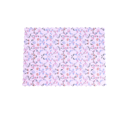 Jogo Americano de Papel Floral Liberty 35x26cm - 5un