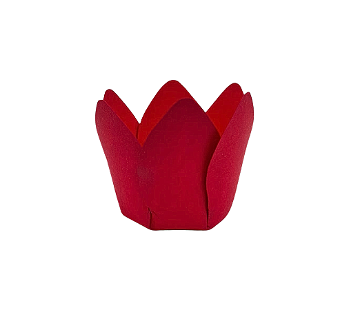 Forminha Para Doces Monaco Vermelho 50Un