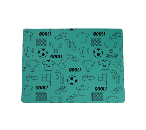Jogo Americano de Papel Futebol 27x36cm - 5un