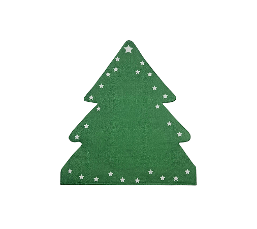 Guardanapo Natalino de Papel Árvore de Natal 20Un