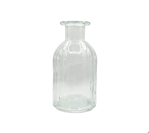 Enfeite Mini Vaso Vidro Cristal 14cm 1Un