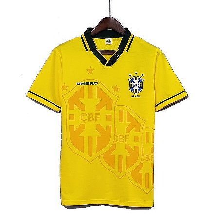 Camisa Brasil 1994 n° 11 Lotto Masculina