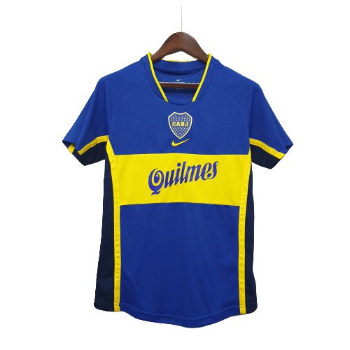 Camisa Retrô Boca Juniors - 2001