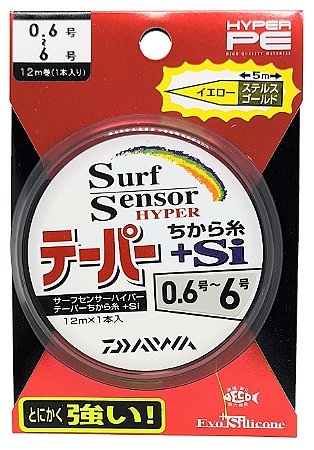Arranque Daiwa PE Surf Sensor +Si - 1x12m