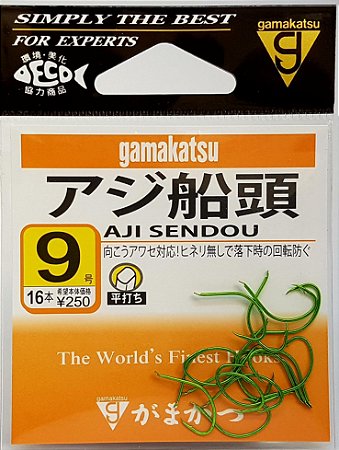 Anzol Gamakatsu Aji Sendou