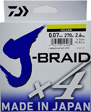 Linha Multifilamento Daiwa J-Braid X4