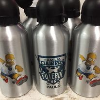 SQUEESES DE AÇO ESCOVADO ( 5 UNIDADES )