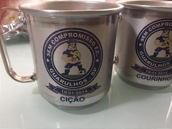 CANECAS DE ALUMINIO ( 4 UNIDADES )