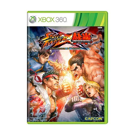 Usado - Street Fighter x Tekken - Xbox 360 Mídia Física