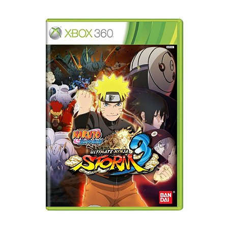 Usado Naruto Shippuden Ultimate Ninja Storm 3 Xbox 360 Midia Fisica Tony Games Usado Naruto Shippuden Ultimate Ninja Storm 3 Xbox 360 Midia Fisica Tony Games
