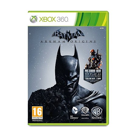 Usado - Batman Arkham Origins - Xbox 360 Mídia Física