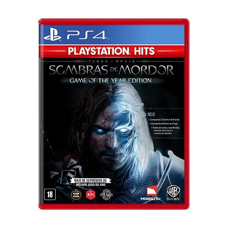 Sombras de Mordor (Game of The Year Edition - Playstation Hits) - PS4