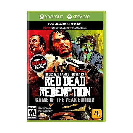 Red Dead Redemption Game of the Year - Xbox One & Xbox 360
