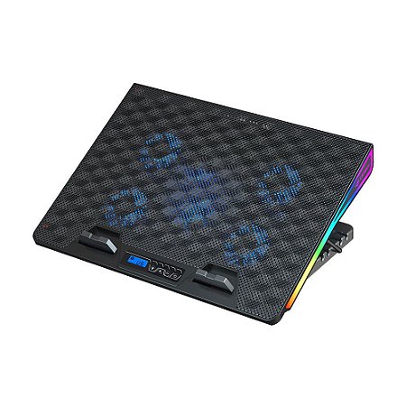 Base Cooler Notebook 17,3 Gamer NBC-510BK C3Tech Netbook RGB