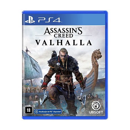 Assassins Creed Valhalla - PS4 Mídia Física
