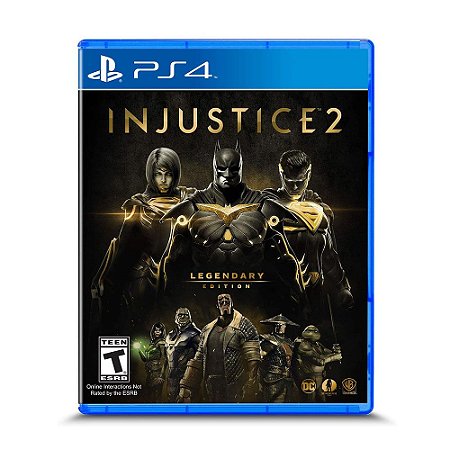 Injustice 2 (Legendary Edition) - PS4 Mídia Física