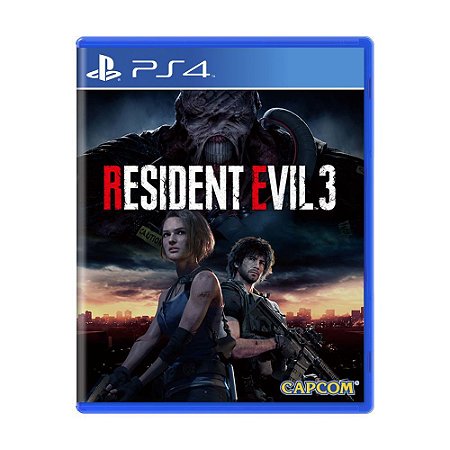 Resident Evil 3 Remake - PS4 Mídia Física