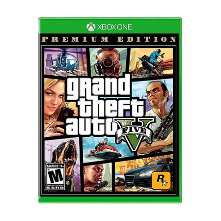 GTA V (Premium Edition) - Xbox One Mídia Física