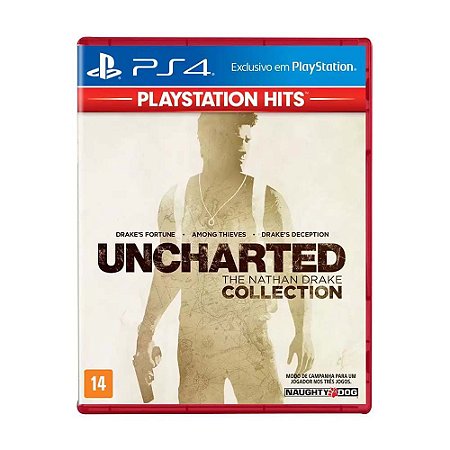 Uncharted Collection (Playstation Hits) - PS4 Mídia Física
