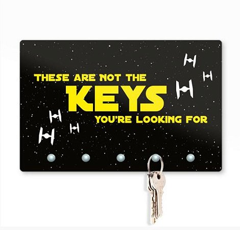 Porta Chaves Star Keys 20x13 Star Wars - Beek