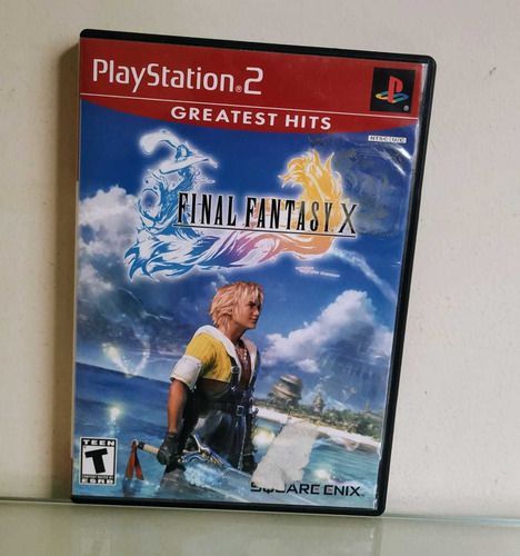 ( Usado ) Final Fantasy X - Greatest Hits - PS2 Mídia Física