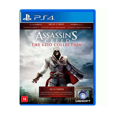 Assassins Creed The Ezio Collection - PS4 Mídia Física