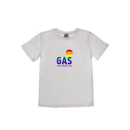 Camiseta GAS Kids Arco-íris
